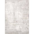 Pasargad Home 2 ft 7 in x 4 ft 11 in Stella Design Power Loom Area Rug Light Grey PVHA44 3x5